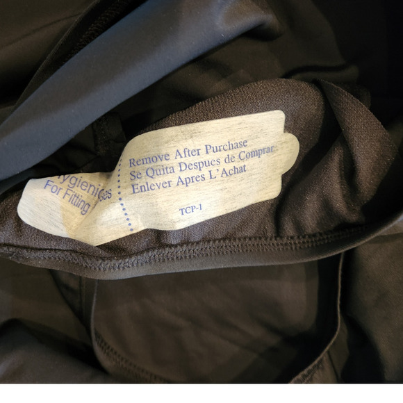 NWOT Swim Solutions Bathing Suit Bottom Swim Skirt Thigh Minimizing Black 8 - Picture 5 of 7